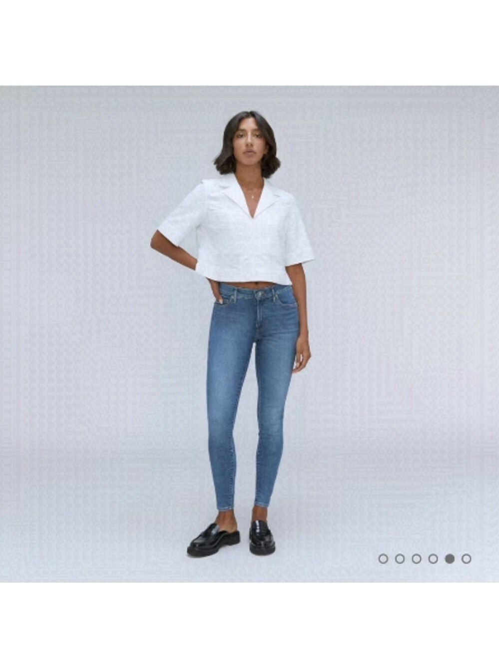 EVERLANE MID RISE SKINNY JEANS 30
